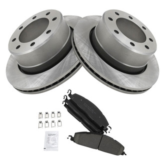 TRQ® - Rear Disc Brake Kit with Ceramic Pads