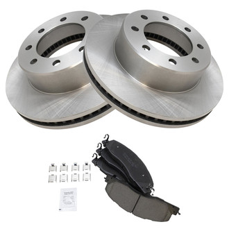 TRQ® - Front Disc Brake Kit with Ceramic Pads