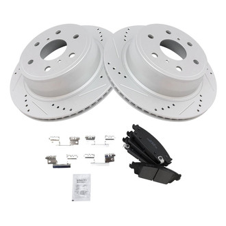 TRQ® - Performance Ceramic Rear Brake Kit