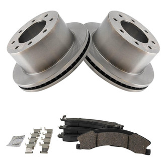TRQ® - Rear Disc Brake Kit with Ceramic Pads