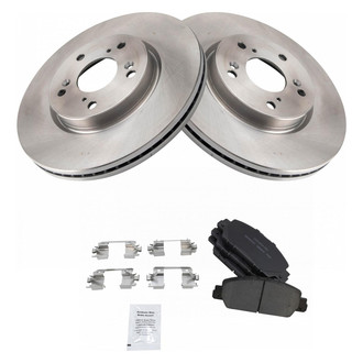 TRQ® - Front Disc Brake Kit with Ceramic Pads