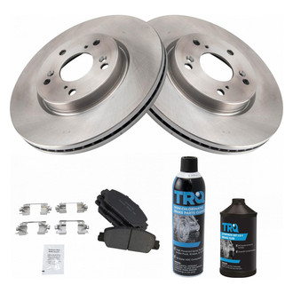 TRQ® - Front Disc Brake Kit with Ceramic Pads