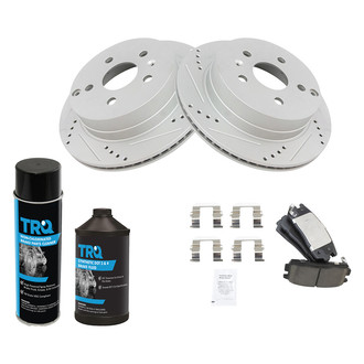TRQ® - Performance Ceramic Rear Brake Kit