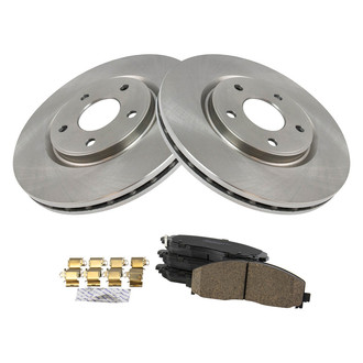 TRQ® - Front Disc Brake Kit with Ceramic Pads