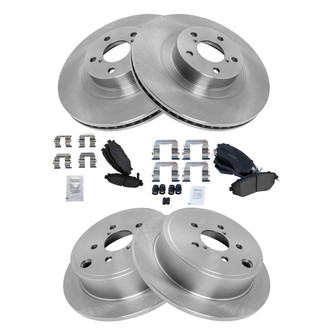 TRQ® - Disc Brake Kit with Ceramic Pads