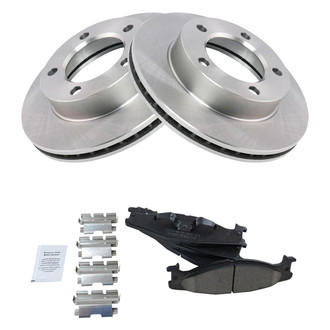 TRQ® - Front Disc Brake Kit with Ceramic Pads