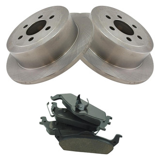 TRQ® - Rear Disc Brake Kit with Ceramic Pads