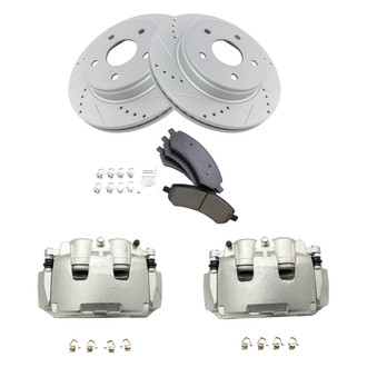 TRQ® - Performance Ceramic Brake Kit with Calipers
