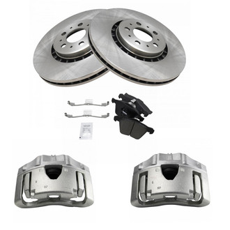 TRQ® - Front Disc Brake Kit with Ceramic Pads and Calipers