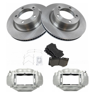 TRQ® - Front Disc Brake Kit with Ceramic Pads and Calipers