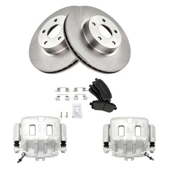 TRQ® - Performance Ceramic Front Brake Kit with Calipers