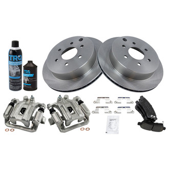 TRQ® - Performance Ceramic Rear Brake Kit