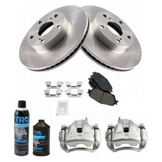 TRQ® - Performance Ceramic Front Brake Kit