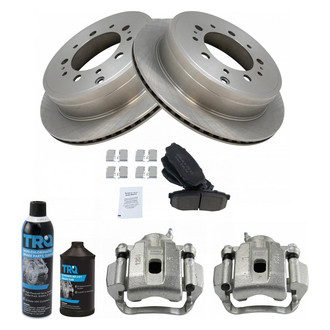 TRQ® - Performance Ceramic Rear Brake Kit