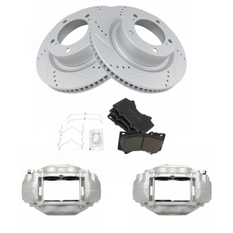 TRQ® - Performance Ceramic Front Brake Kit with Calipers