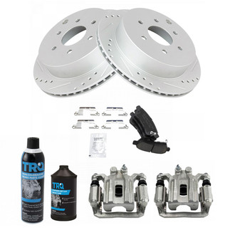 TRQ® - Performance Ceramic Rear Brake Kit