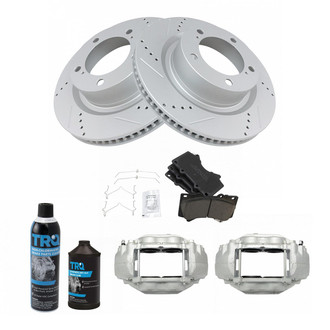 TRQ® - Performance Ceramic Front Brake Kit with Calipers