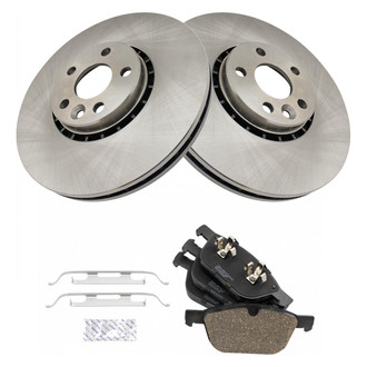 TRQ® - Front Disc Brake Kit with Ceramic Pads