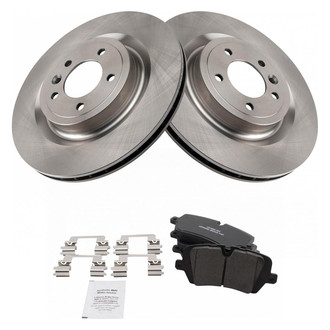 TRQ® - Rear Disc Brake Kit with Ceramic Pads