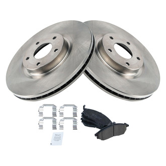 TRQ® - Front Disc Brake Kit with Ceramic Pads