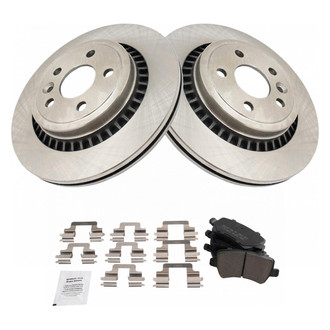 TRQ® - Rear Disc Brake Kit with Ceramic Pads