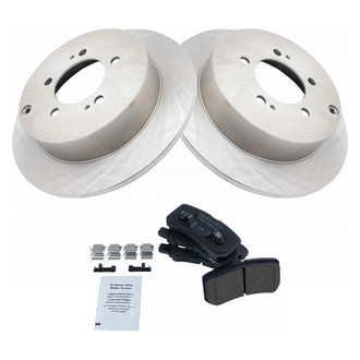 TRQ® - Rear Disc Brake Kit with Ceramic Pads