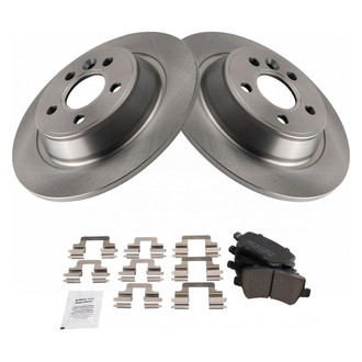 TRQ® - Rear Disc Brake Kit with Ceramic Pads