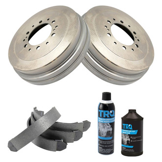 TRQ® BKA19495 - Rear Drum Brake Kit