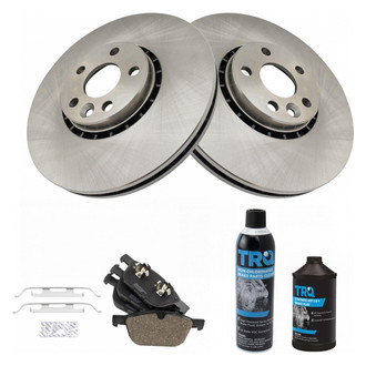 TRQ® - Front Disc Brake Kit with Ceramic Pads