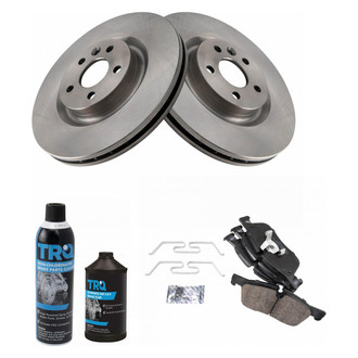 TRQ® - Front Disc Brake Kit with Ceramic Pads