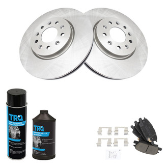 TRQ® - Front Disc Brake Kit with Ceramic Pads