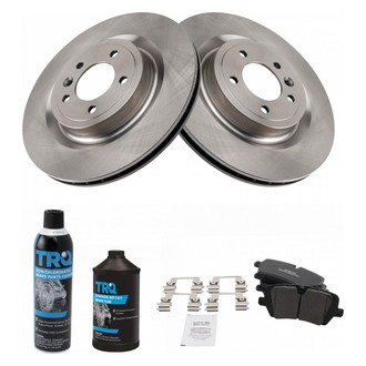TRQ® - Rear Disc Brake Kit with Ceramic Pads