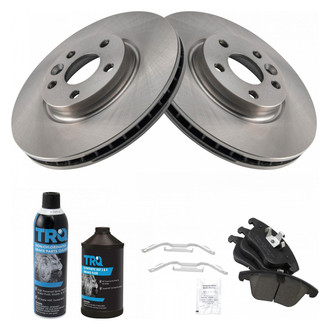 TRQ® - Front Disc Brake Kit with Ceramic Pads