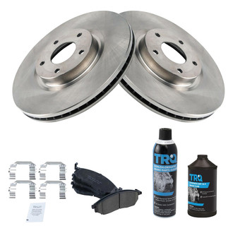 TRQ® - Front Disc Brake Kit with Ceramic Pads
