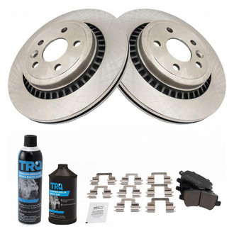 TRQ® - Rear Disc Brake Kit with Ceramic Pads