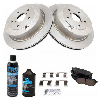TRQ® - Rear Disc Brake Kit with Ceramic Pads