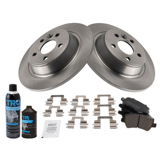 TRQ® - Rear Disc Brake Kit with Ceramic Pads