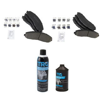 TRQ® - Ceramic Front Disc Brake Pads