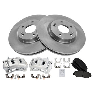 TRQ® - Disc Brake Kit with Ceramic Pads and Calipers