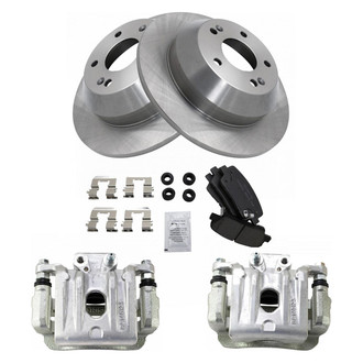 TRQ® - Rear Disc Brake Kit with Ceramic Pads and Calipers