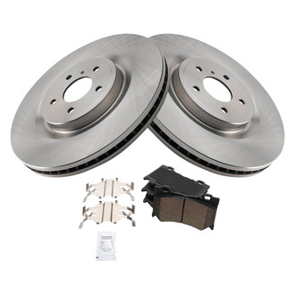 TRQ® - Front Disc Brake Kit with Ceramic Pads