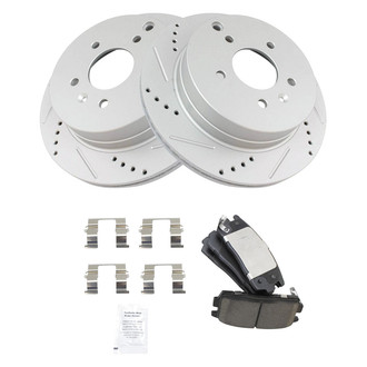 TRQ® - Performance Ceramic Brake Kit