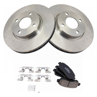 TRQ® - Front Disc Brake Kit with Ceramic Pads