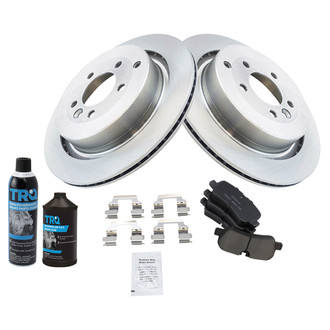 TRQ® - Rear Disc Brake Kit with Ceramic Pads