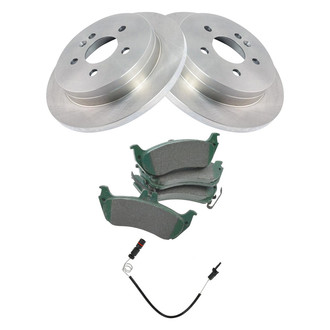 TRQ® - Rear Disc Brake Kit with Ceramic Pads
