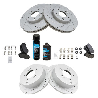 TRQ® - Performance Ceramic Brake Kit