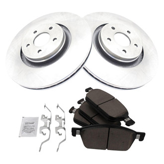 TRQ® - Front Disc Brake Kit with Ceramic Pads