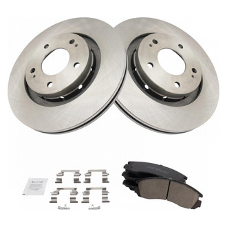 TRQ® - Front Disc Brake Kit with Ceramic Pads