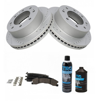 TRQ® - Performance Ceramic Front Brake Kit