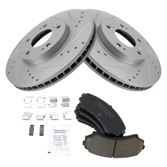 TRQ® - Performance Ceramic Brake Kit